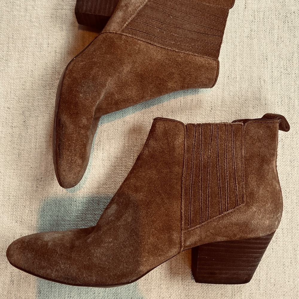 Suede Booties